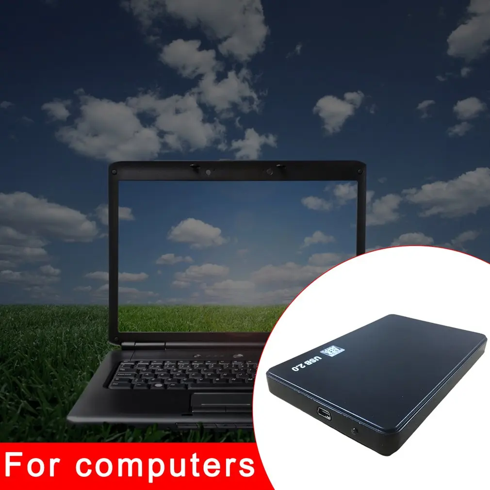 Портативный внешний корпус для жесткого диска USB 2 0 3 6 Гбит/с 5 дюйма | Компьютеры и
