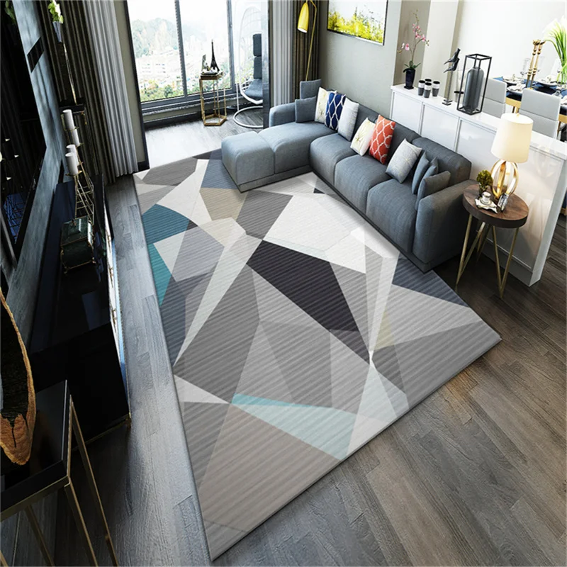 

living room carpet Nordic home Decor furry rug bedroom bed table and bath Lounge carpets non-slip children area soft Large rugs