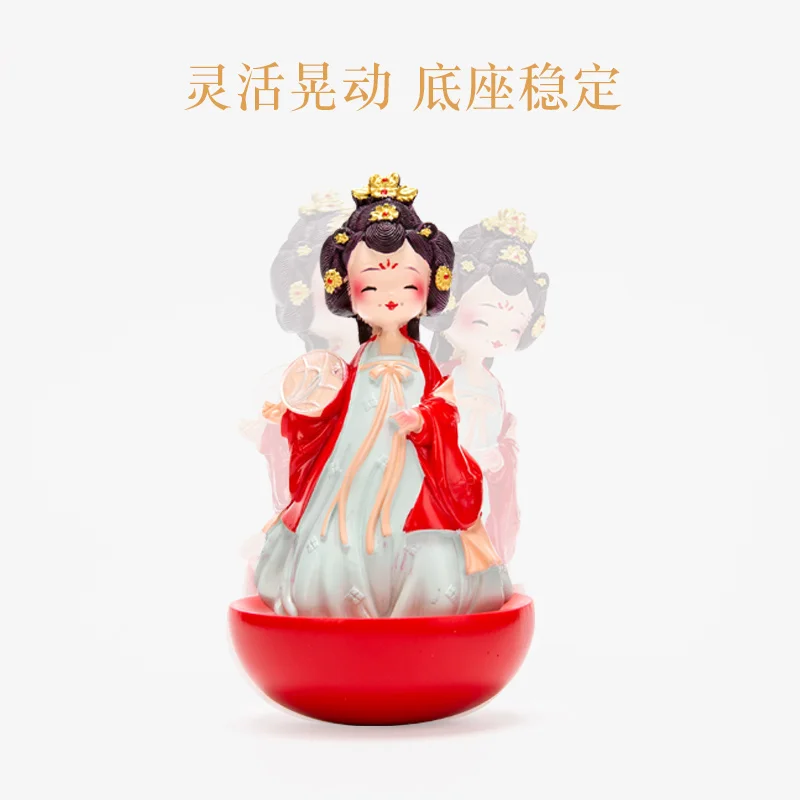 

Неваляшка Shaanxi, декоративная кукла, сувенир в китайском стиле