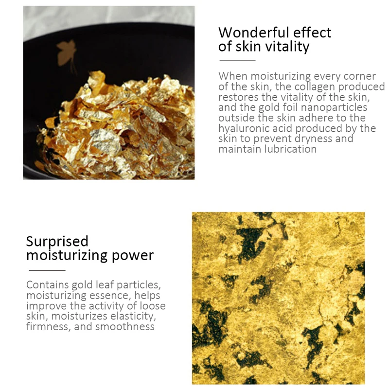 24K Gold Niacinamide эсенция для лица увлажняющая Антивозрастная и омолаживающая