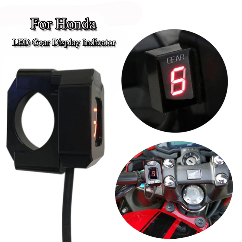 Индикатор уровня передачи 0-6 для мотоцикла светодиодный цифровой индикатор