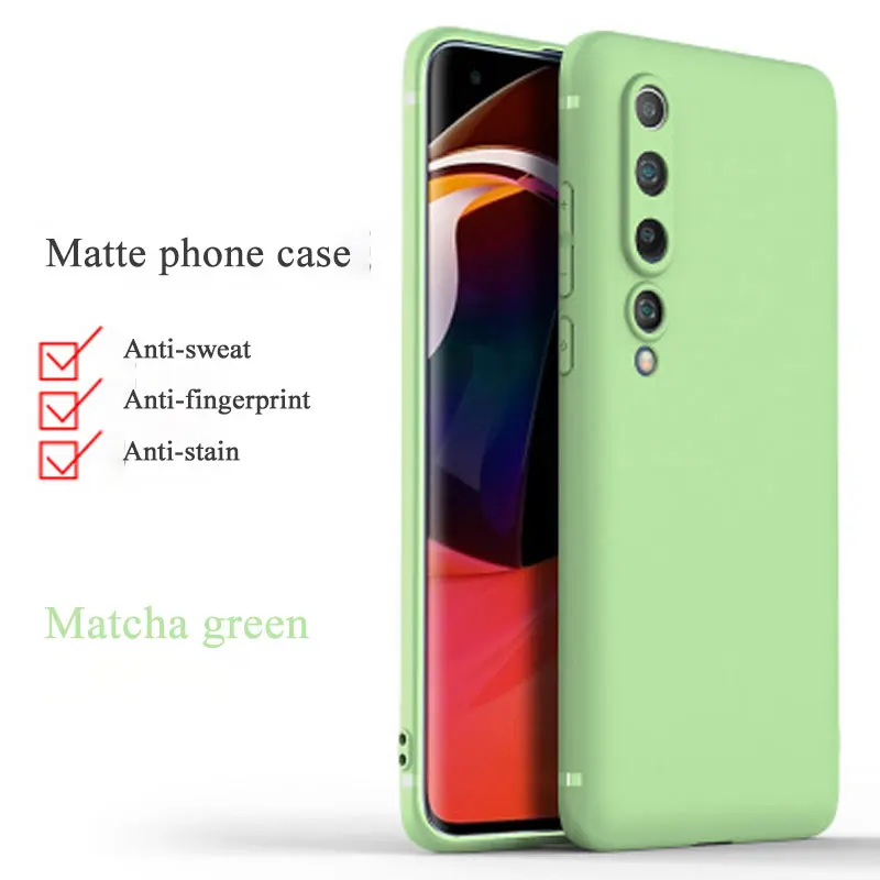 

Matte Soft Xiaomi MI11 Mi 10 Pro Ultra Smartphone Case Silicone Cover Protection All-inclusive Lens Funda