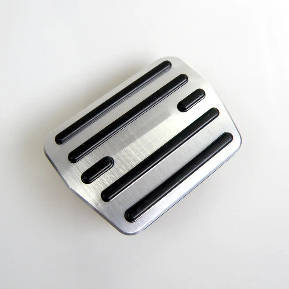 Без дрели алюминиевая искусственная накладка на педаль тормоза акселератора для