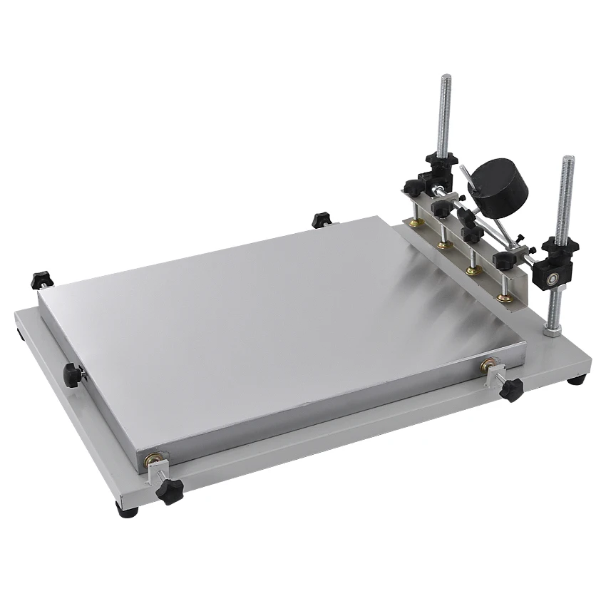 Точный Трафаретный принтер ручная трафаретная печатная машина Простота