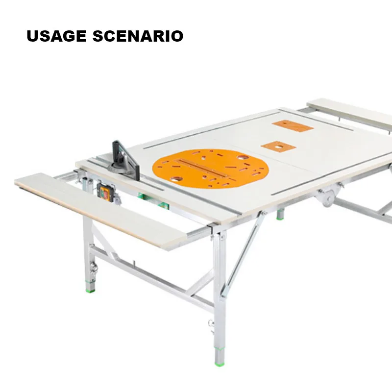 

Woodworking Table Saw Angle Ruler Miter Gauge Guide W/ 415mm Fence Carpenter Push Band Saw Inverted Adjustable Angle Gauge