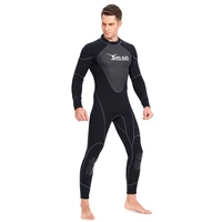 men 1 5mm neoprene scuba diving suit surf spearfishing one piece and close body swimwear snorkeling prevent jellyfish wet suit