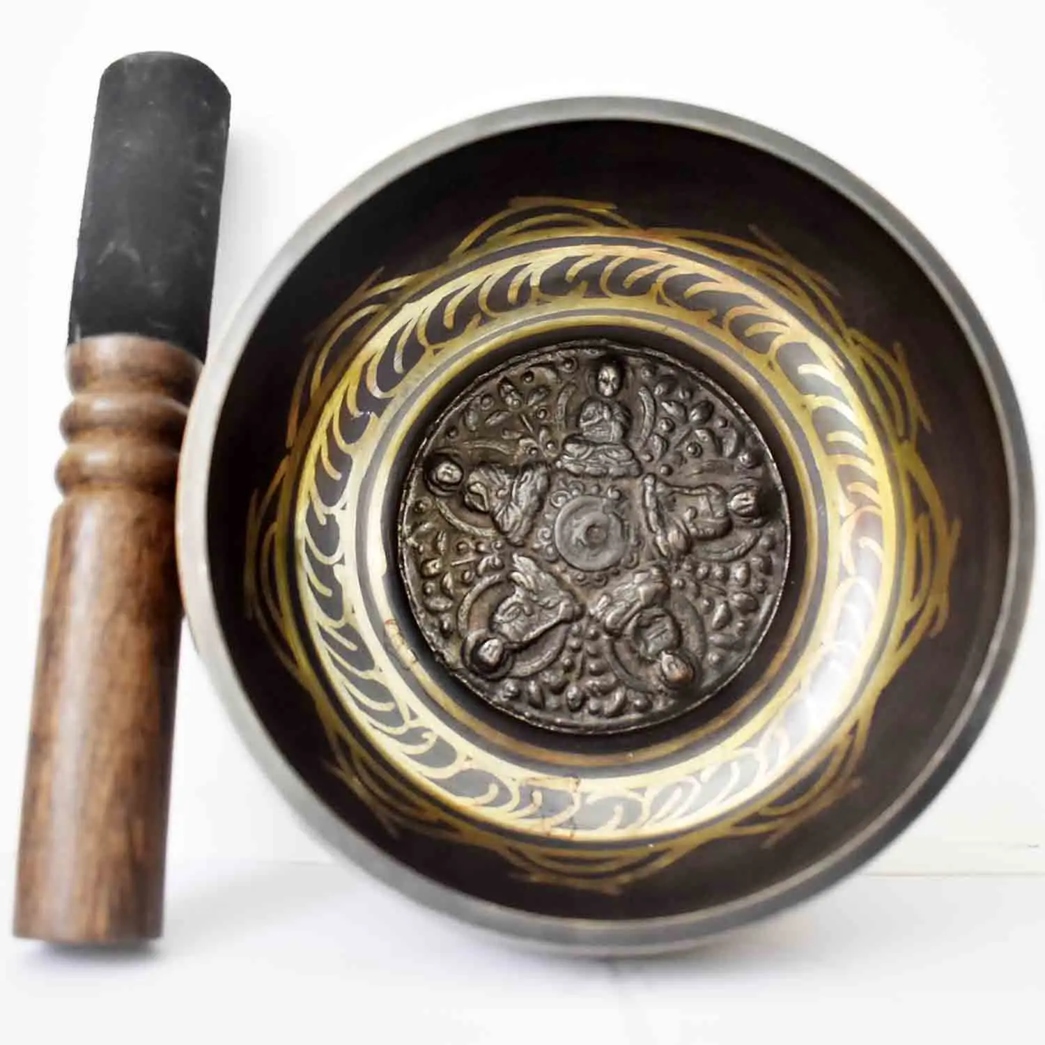 Гималайская поющая чаша тибетские чаши ручной работы для медитации йоги