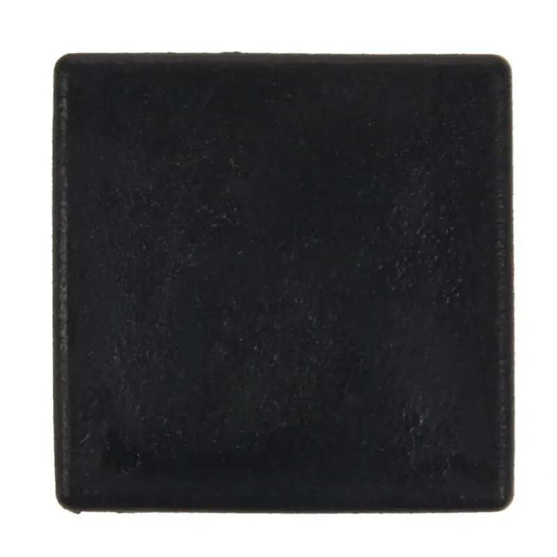 Square Table Chair Leg Tube Pipe Feet Insert Cap 25mmx25mm 20pcs Black Promotion | Мебель