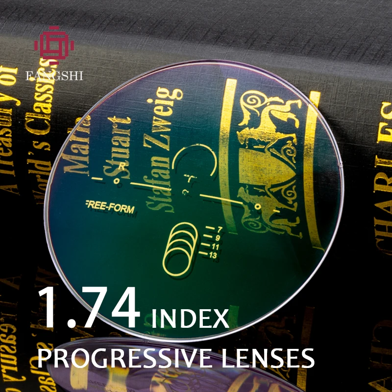 1 74 оптические Асферические многофокальные прогрессивные линзы с высоким