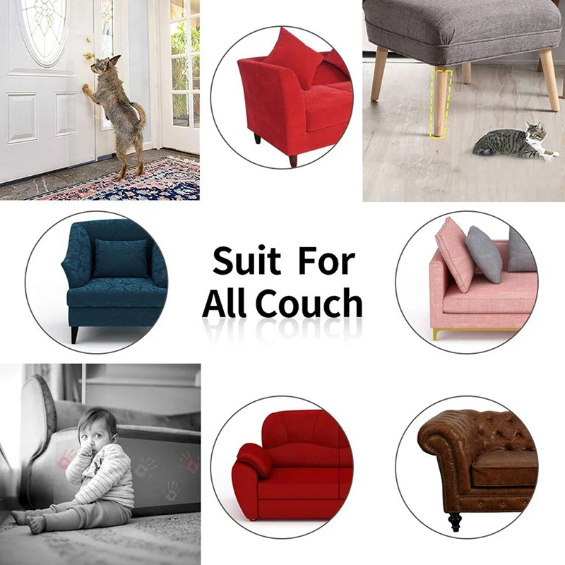 Лента сдерживающая для кошачьих царапин прочная прозрачная клейкая лента защиты