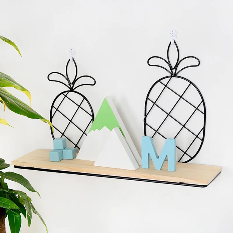 Современная полка в виде ананаса новинка компактный практичный стеллаж для