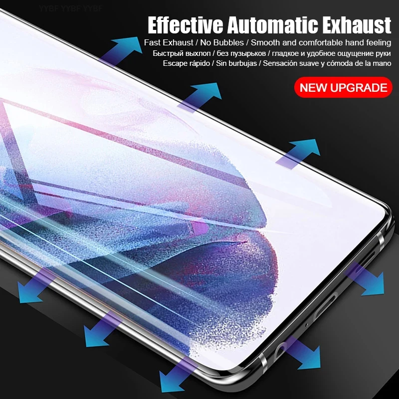 3PCS 10000D Hydrogel Film For Samsung S21 Ultra S20 Plus A52 Screen Protector For Samsung Note 20 A51 A72 A71 A32 A21S S10 S9 S8