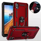 Армированный чехол Magentic для Xiaomi Redmi 7A, роскошный противоударный чехол для телефона Xiaomi Redmi 7 Pro 7 A, автомобильный держатель, металлическое кольцо, чехол
