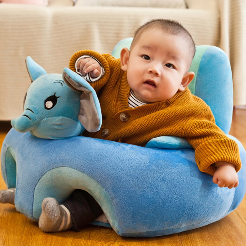 Милые чехлы для сидений на диване детские плюшевые кресла обучающиеся сидению