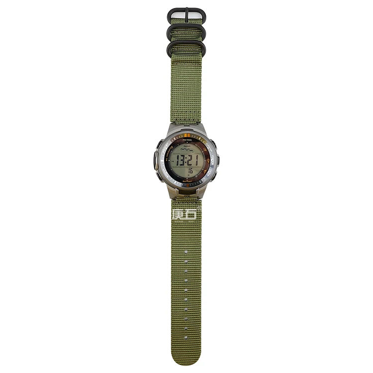 16 мм нейлон сменный ремешок для наручных часов Casio G SHOCK PRW 3000B 3100 6000 6100 PRG 300