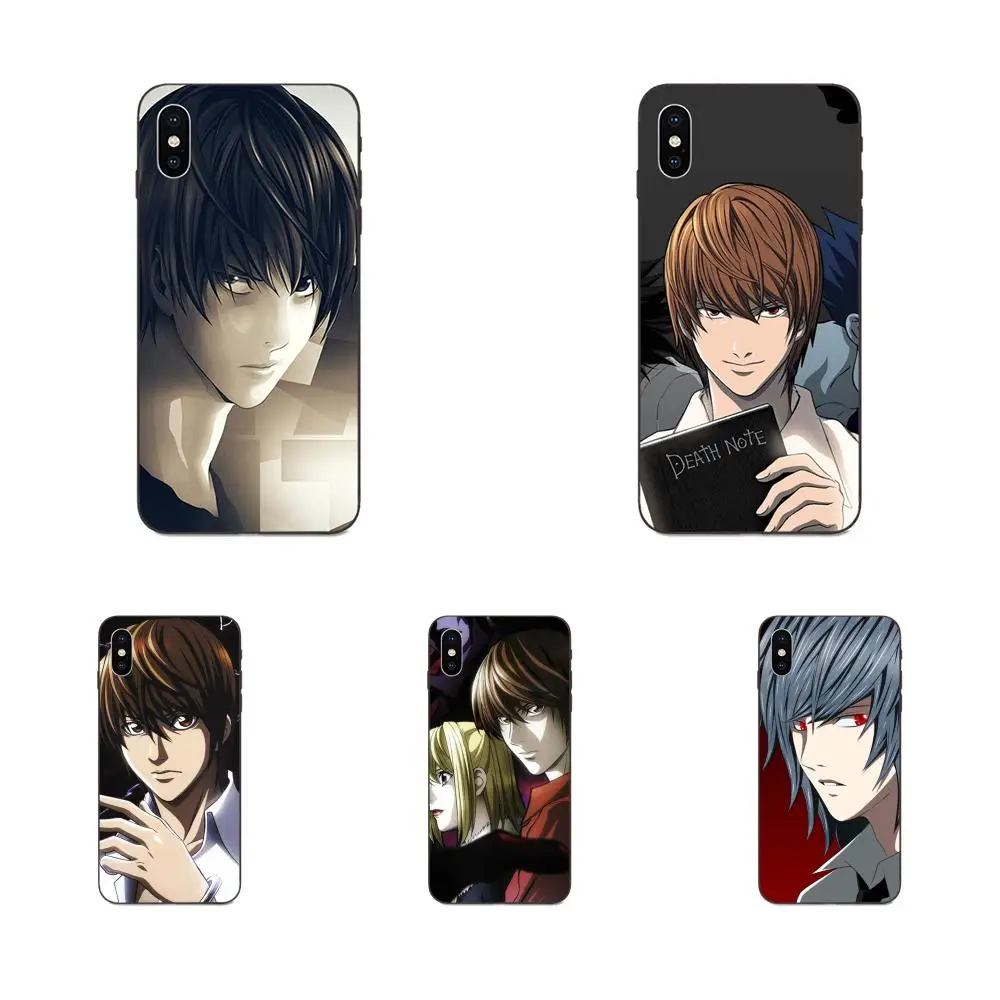 Чехол с героями аниме Death Note милая телефонная Обложка для Galaxy A8 A9 Star 4 8 9 10 S3 S4 S5 S6 S7 S8