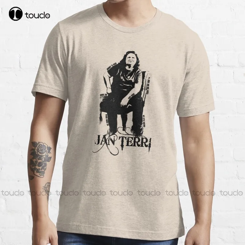 

Новинка, забавная футболка Jan Terri с надписью Lost You Music Song Singer, хлопковая футболка, рубашки 70s для женщин, индивидуальные подростковые унисекс ф...