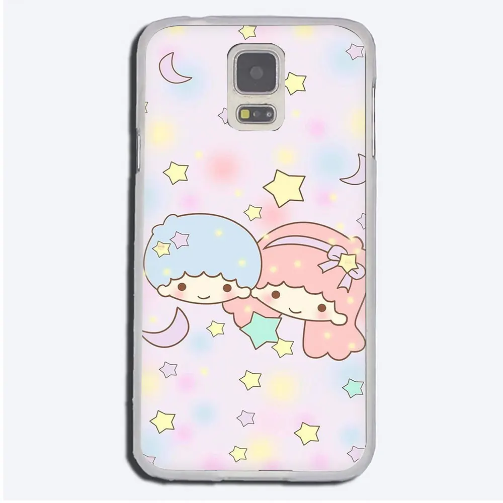 H8 EWAU с рисунками из мультфильма «My Melody» маленький Две звезды жесткий чехол для телефона с рисунком в виде обложка чехол для Samsung Galaxy S6 7 Edge S8 9 10 Plus, Note 8, 9, 10, M10 20 30 40 - Цвет: H8