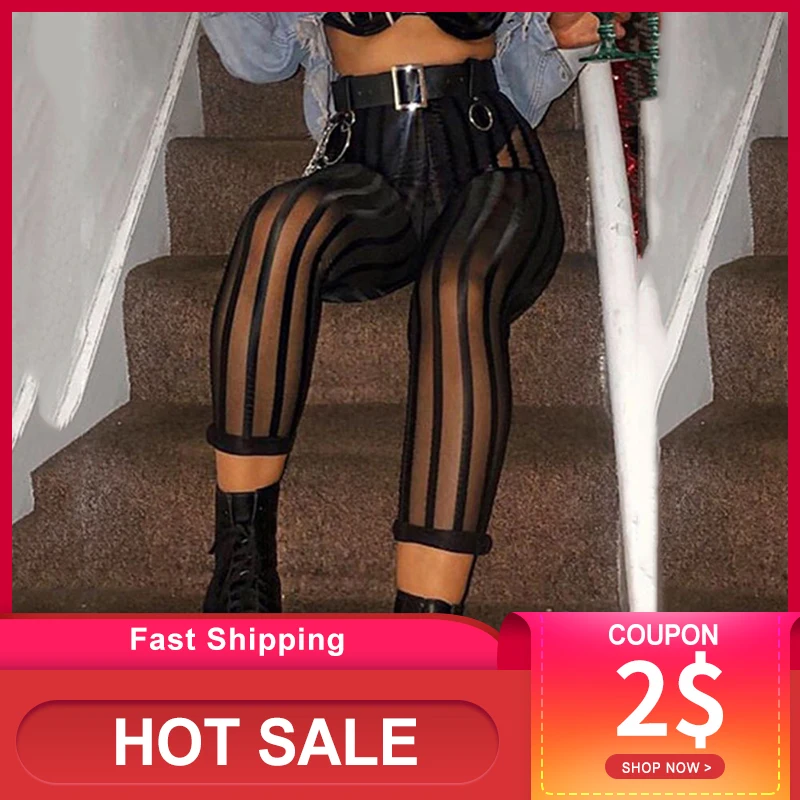 Летние сексуальные Клубные панк готические черные женские леггинсы с пуш ап