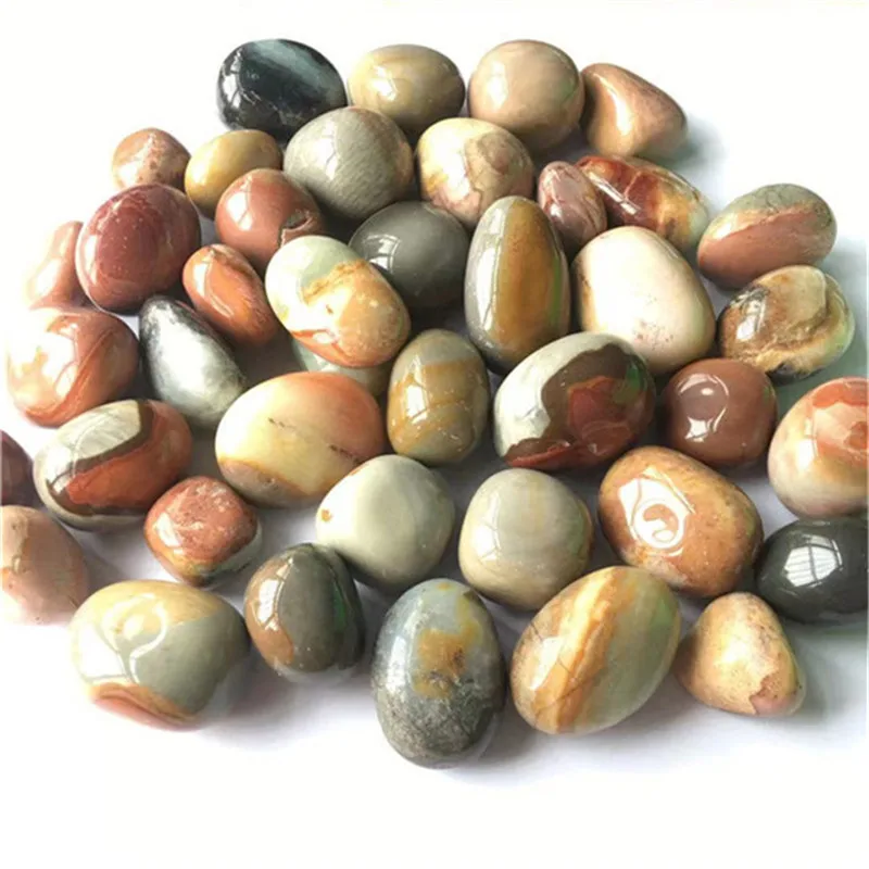 

Natural Polychrome Jasper Tumbled Crystal Healing Gemstones For Sale