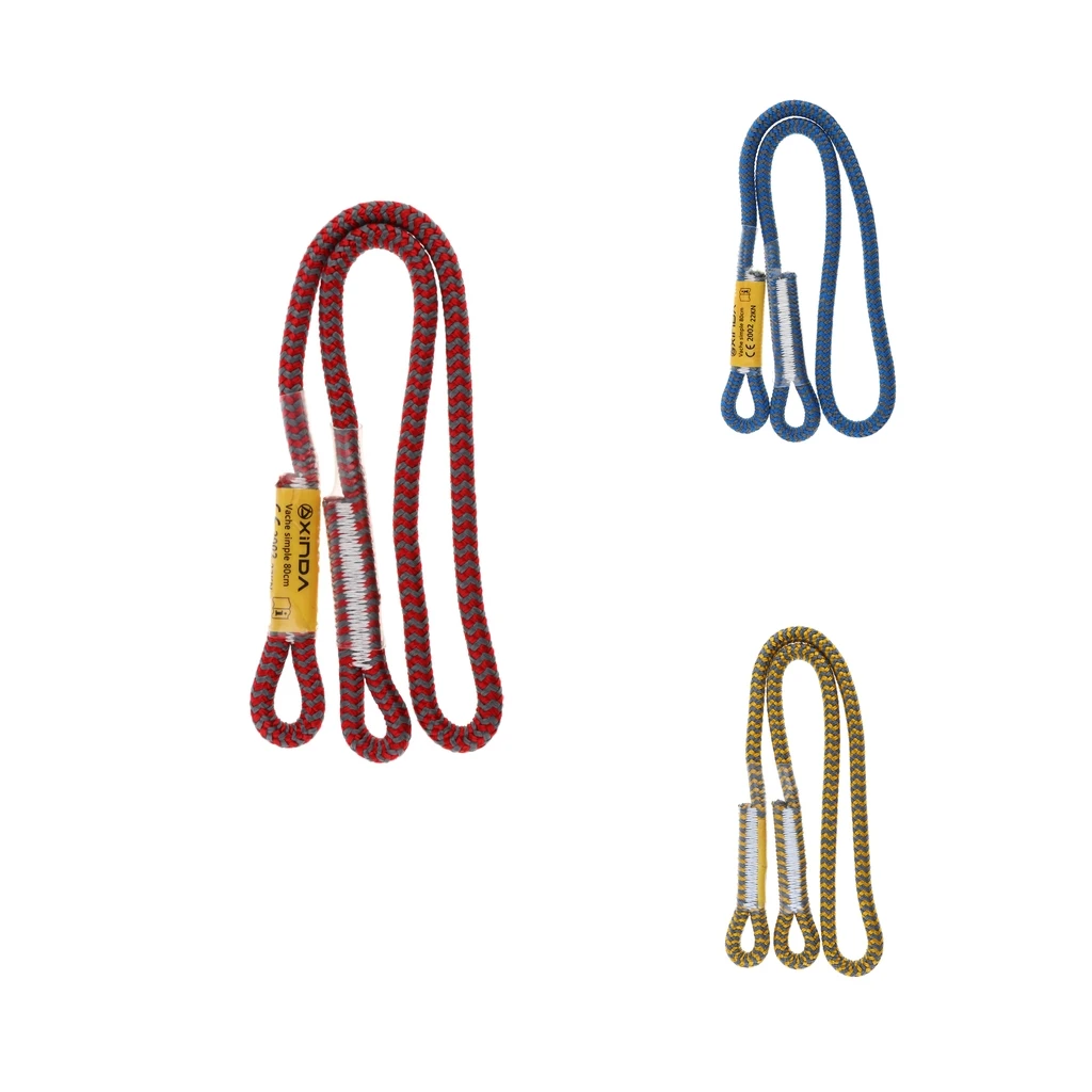 

Outdoor Rock Climbing Prusik Swen Eye-to-Eye Pre-Sewn Utility Cord, Heat