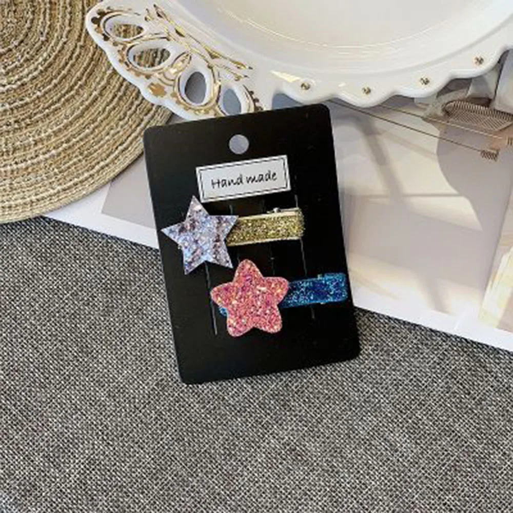 Милые рождественские аксессуары для волос девочек 2 шт. Мультяшные головные