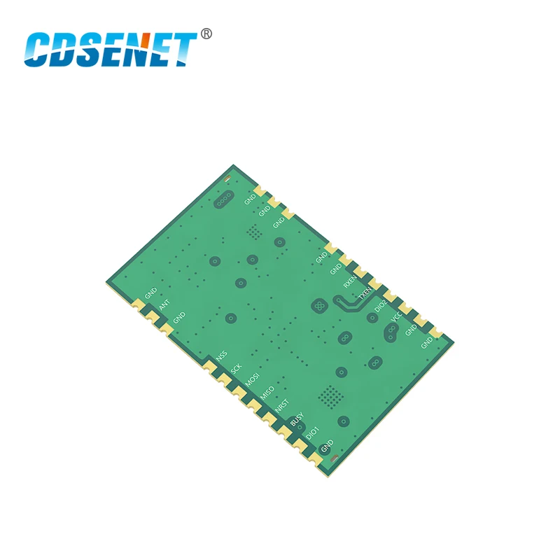 Беспроводной радиочастотный модуль приемопередатчика SX1262 1 Вт LoRa 915 МГц SMD Печать
