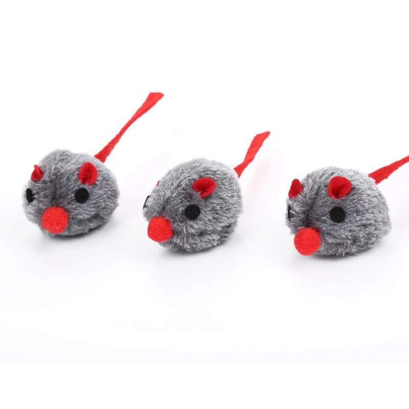 Игрушки для кошек игрушечная мышь из натурального меха мини забавная игрушка