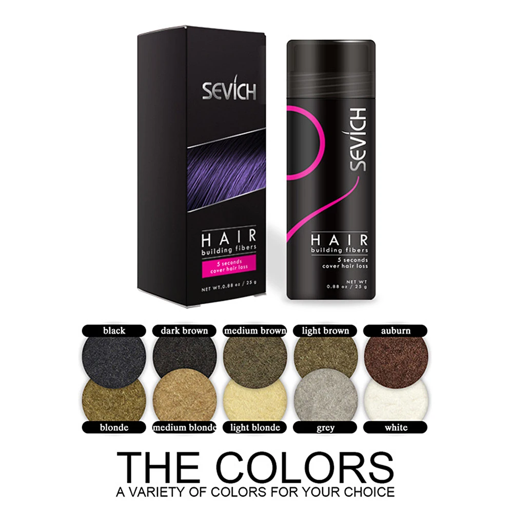 25 г продукты против выпадения волос консилер пополнение строительные волокна