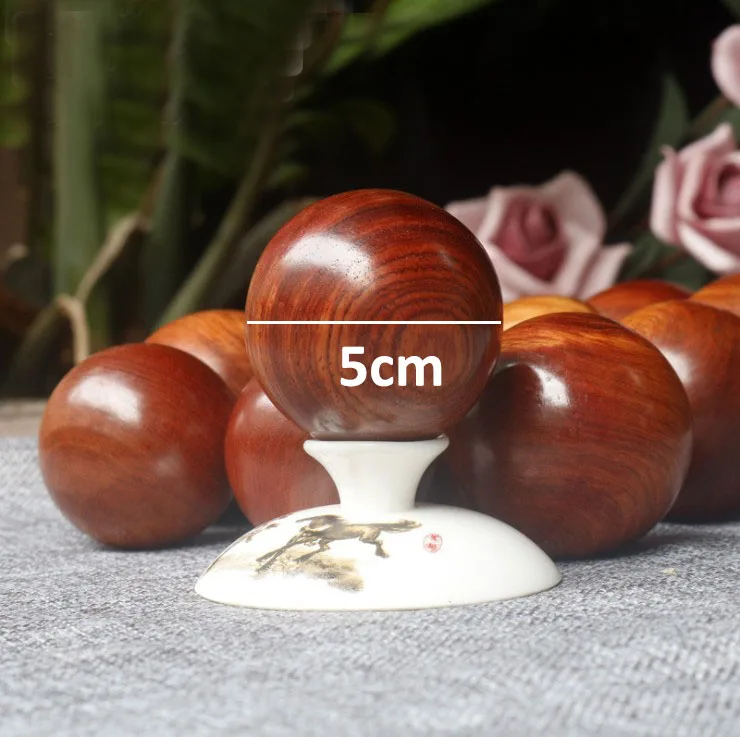 Деревянный мяч для снятия стресса упражнения на здоровье ручной массаж пальцев