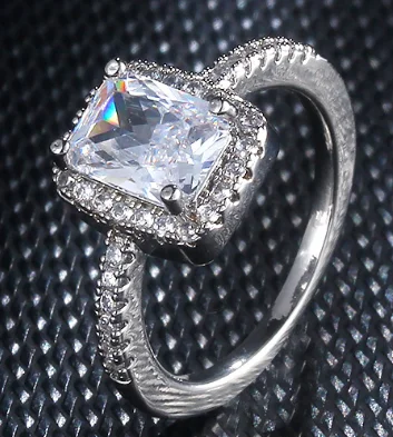 

Женское серебряное кольцо YBB56