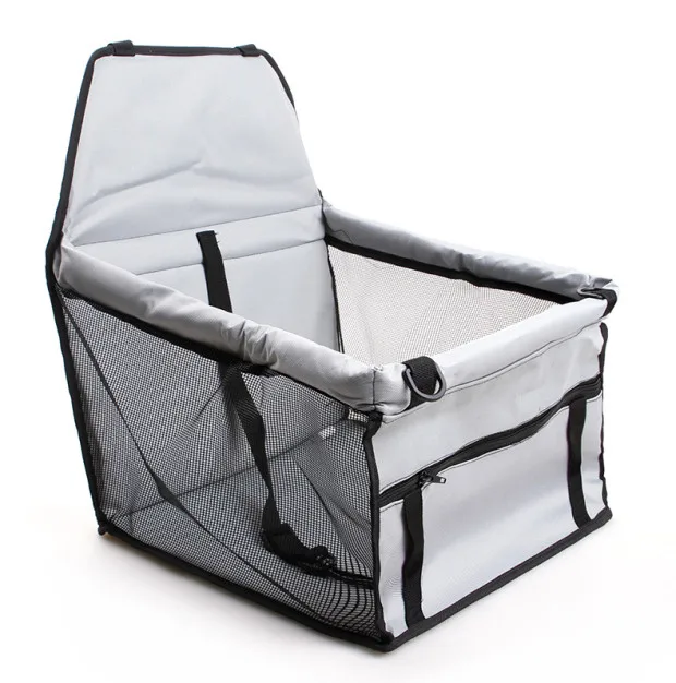 gray 40x30x25cm Собак Pet Carrier Pad Водонепроницаемый собака сиденье сумка Корзина товары для животных безопасно выполнять домик для кошки сумка для щенков Собака Автокресло - Цвет: gray 40x30x25cm