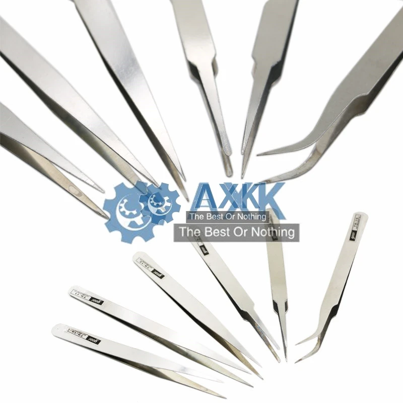 6 шт. Пинцет Набор антикислотных некоррозионных инструментов для ремонта и