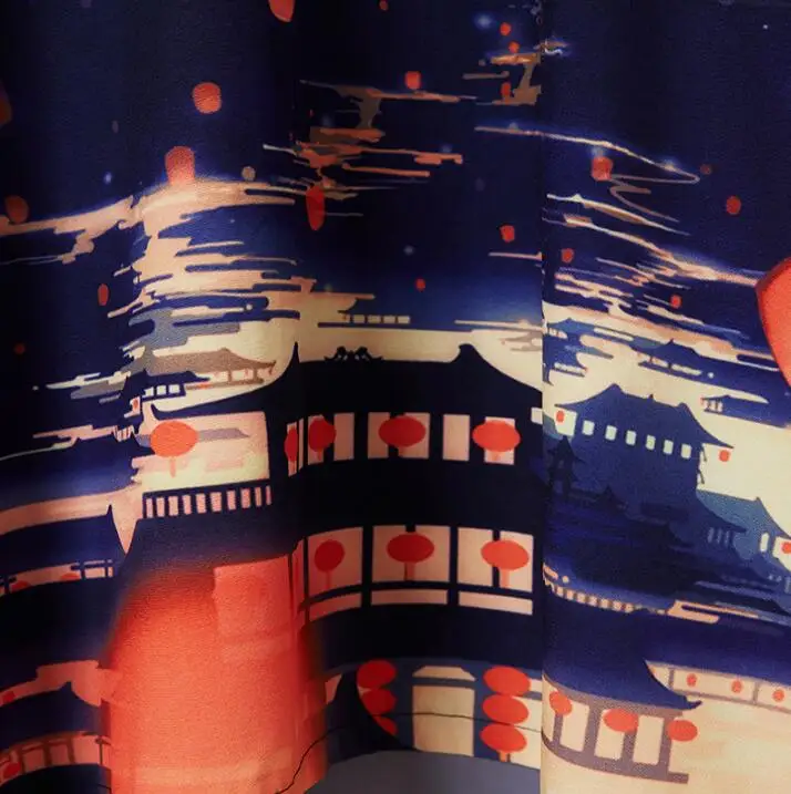 Printing Couple Coat Kimono Spring Autumn Cloak Three Quarter Sleeve Cardigan Yukata Woman Man Loose Thin Outer Garment | Тематическая