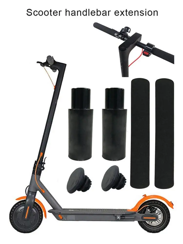 Handlebar Extender Handle Grip Anti-slip Lengthened Cover For Xiaomi M365 Pro Electric Scooter Skateboard Accessories | Спорт и