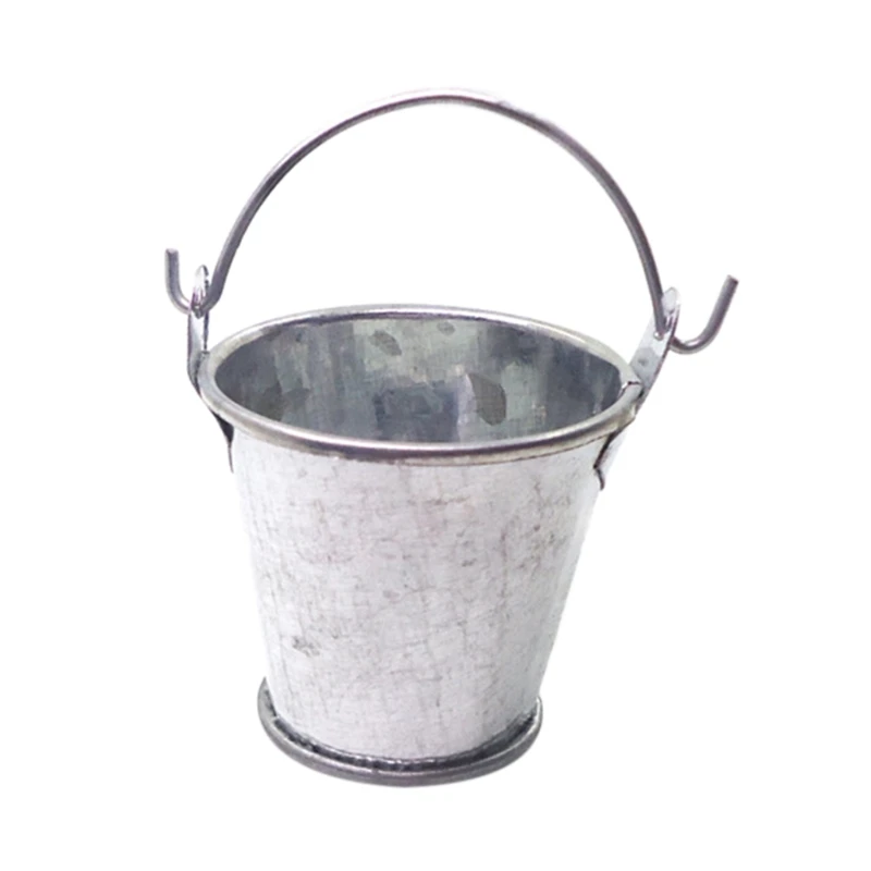 

Масштаб 1:12 кукольный домик Садоводство инструмент и аксессуары мини ведро для воды торт Декор