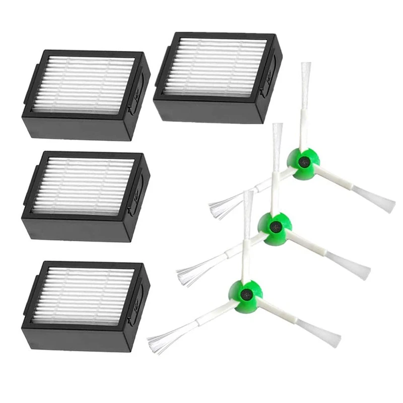 

7PCS Filter Hepa for IRobot Roomba I7 I7 + E5 Robot Vacuum Cleaner Replacement Set , IRobot I7 Accessories