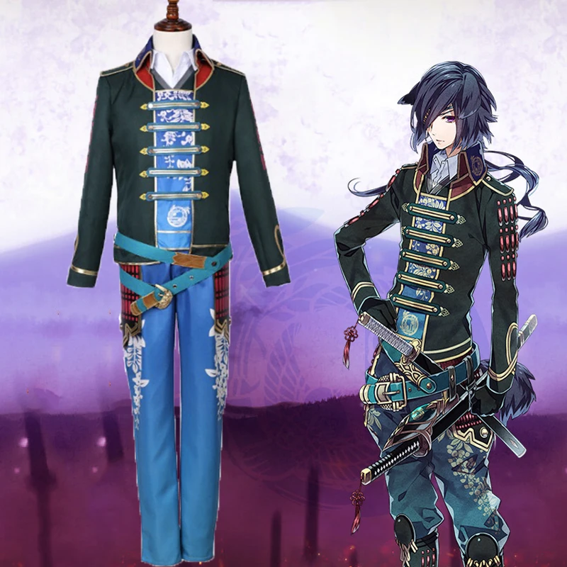 Костюм для косплея ночной крови из аниме Sengoku маскамун свидание костюмы на