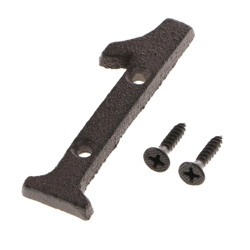 Металлический цифровой знак на дом чугунный номер 1 дверная тарелка сделай сам