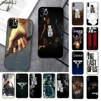 fhnblj the last of us coque shell phone case for iphone 12pro max 11 pro xs max 8 7 6 6s plus x 5 5s se 2020 xr case