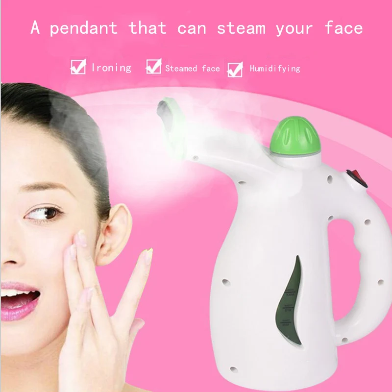 Мини паровой утюг с европейской вилкой ручная сухая щетка отпариватель для