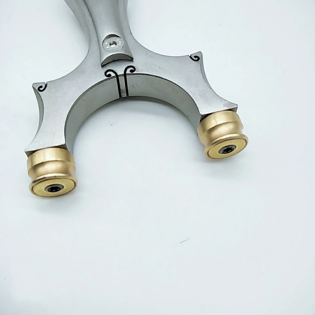 Рогатка из нержавеющей стали 98 K Охотничья отправка Резиновая лента переносная