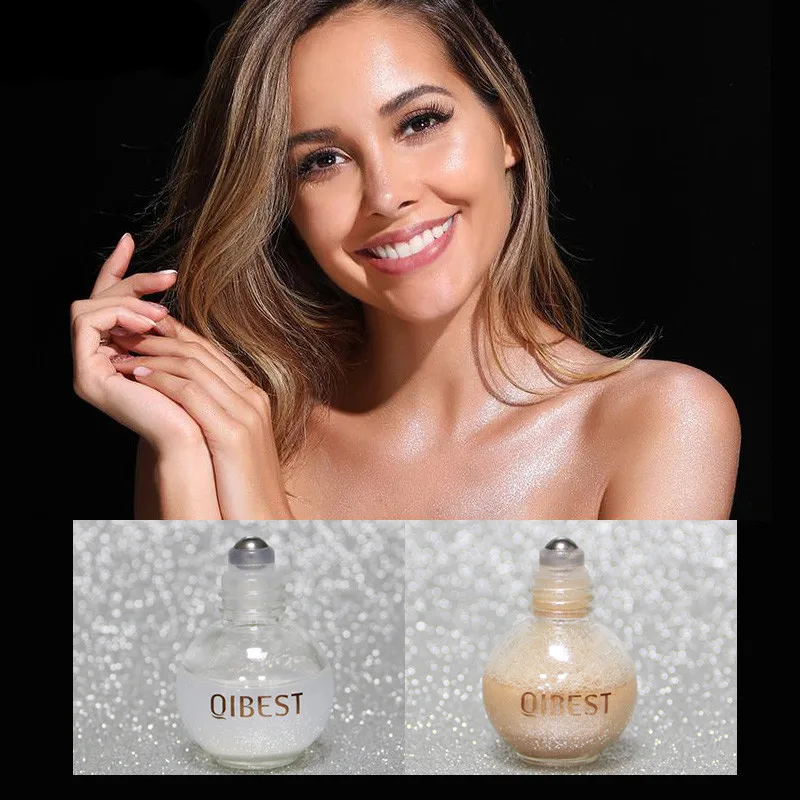 Лампа для лица Бриллиантовая жидкая подсветка долговечная Мерцающая блестящая