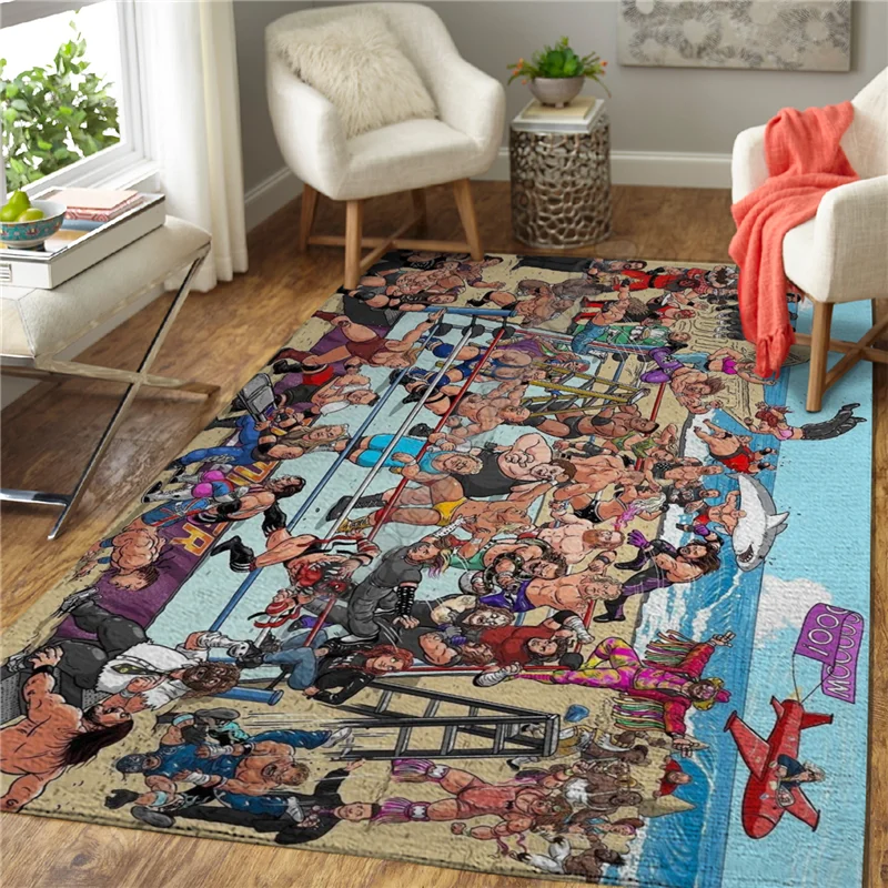 Аниме 3D коврики с принтом автомобильные Нескользящие большие ковры для