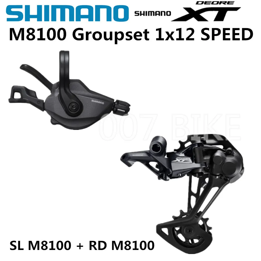 Переключатель передач SHIMANO DEORE XT M8100 комплект скоростей для горного велосипеда 12