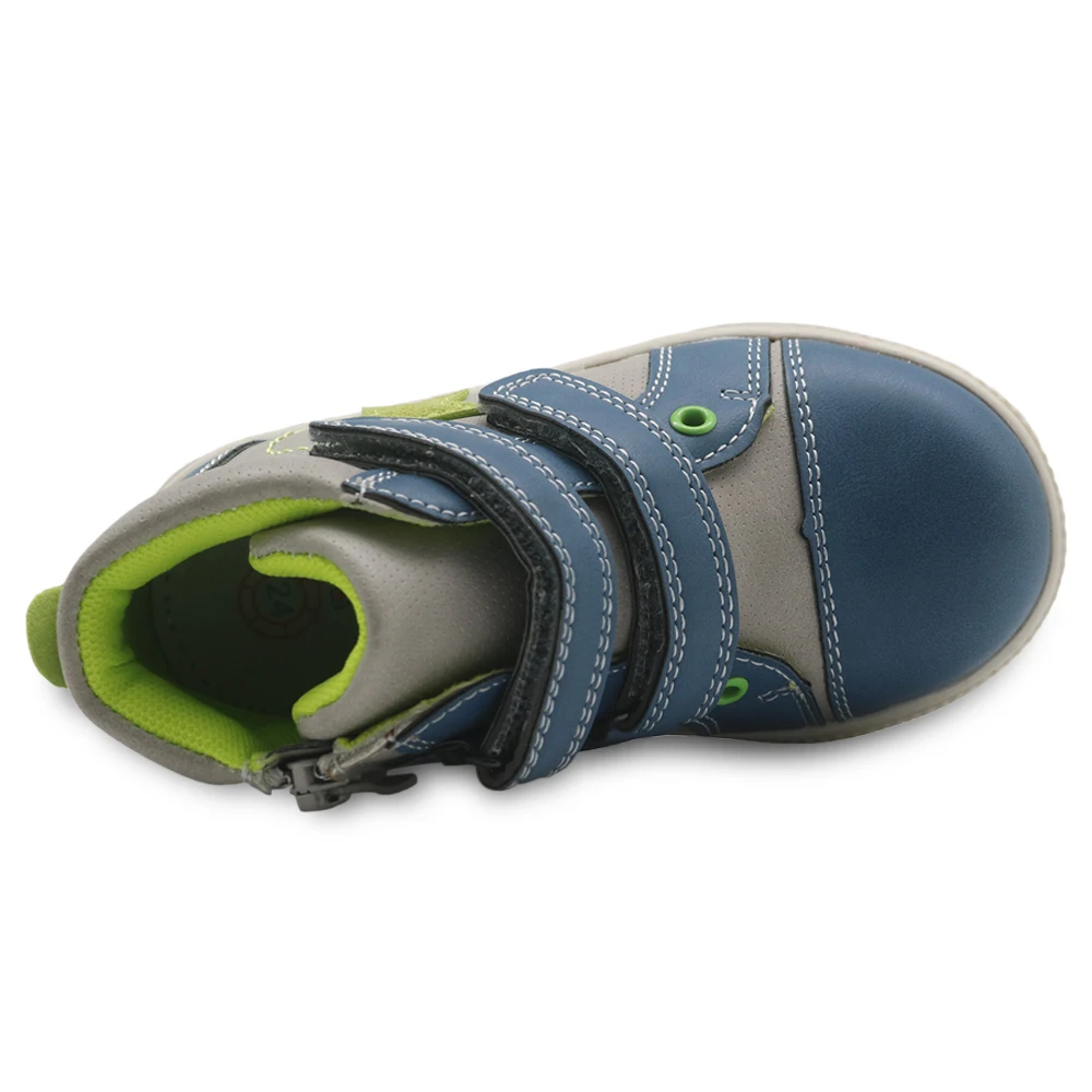 Обувь Apakowa для мальчиков детская обувь из искусственной кожи на молнии модные