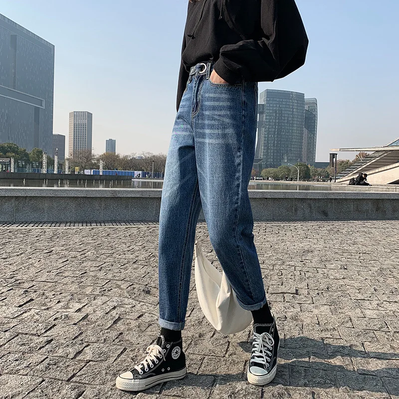 2022 новые винтажные черные джинсы с высокой талией размера плюс женские джинсовые
