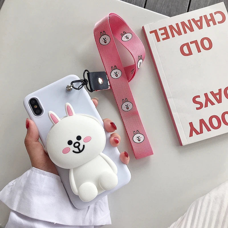 Xiomi Redmi Note 8, 5, 6, 7, 4 4X рro рrime бумажник с застежкой-молнией чехлы с принтом из мультфильма силиконовый чехол для Xiaomi Redmi 5 Plus 5A 6 A 6A Etui