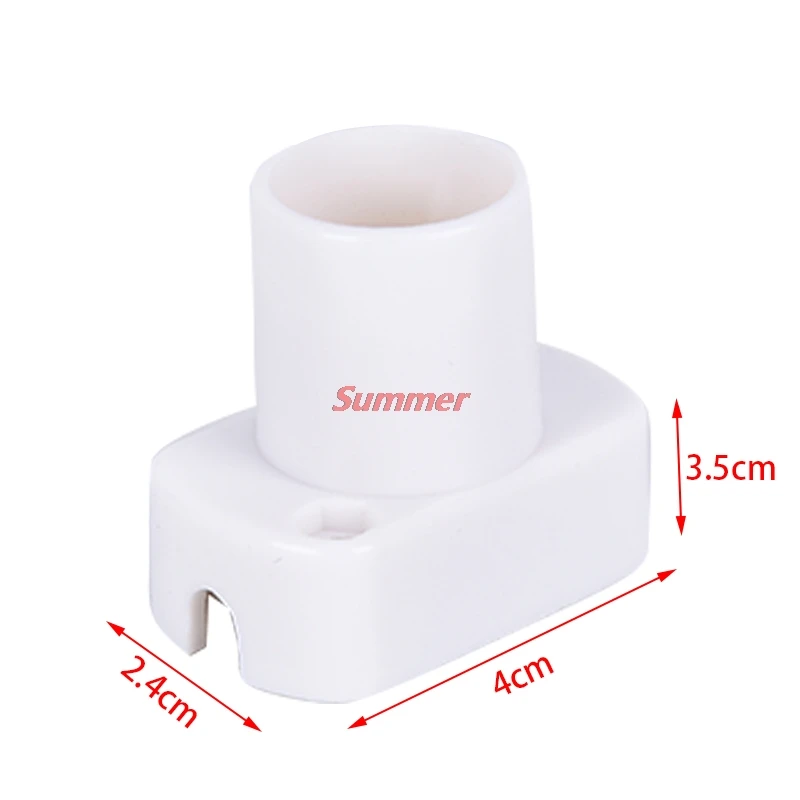 

Hot 1pc Square Lamp Holder for E17 E14 LED Light Bulbs Aging-Test Light Base