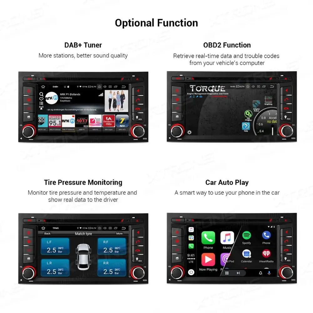 XTRONS " Android 9,0 радио автомобильный стерео умный мультимедийный dvd-плеер gps OBD wifi DVR для Seat Leon 2013
